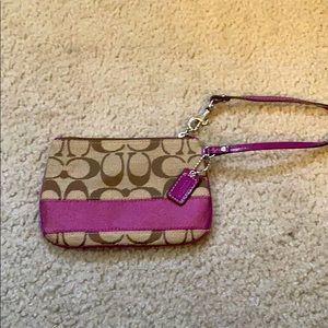 Coach wristlet